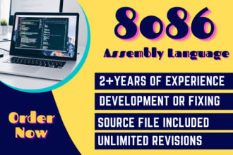code 8086 masm assembly language programs or tasks