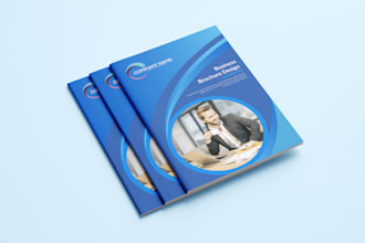 design extraordinary business brochure, magazine or  flyer