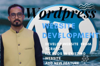 develop, fix or debug your web application in wordpress