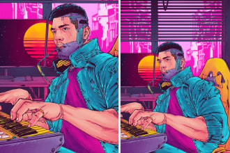 draw mecha cyborg for anything