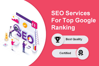 do SEO and backlink for google top ranking