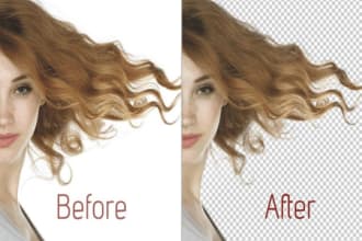 expert photoshop remove background 10 photos in 1 hour