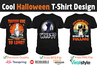 cool custom halloween t shirt designs for your business