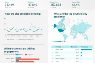 create professional looker studio dashboards