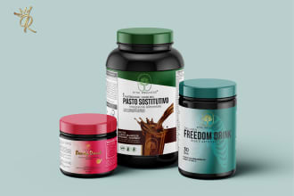 do charming product label, packaging, box, bottle, jar design
