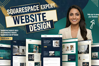 build squarespace website design, squarespace expert, fix squarespace website