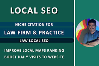 create law specific local listings for law firm SEO