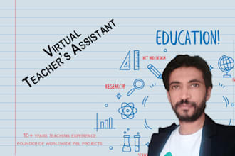 be your virtual teacher assistant