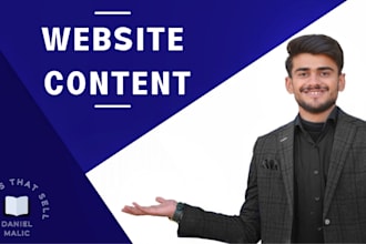 write enchanting content for your website, landing pages, about us, blog pages