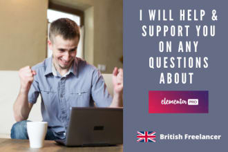 help you with any elementor problems or queries