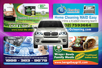 design professional car door magnets, or magnetic car decals