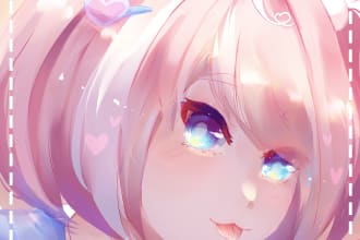 draw square icon on anime style