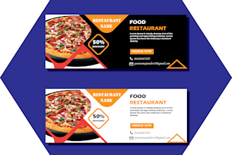 make a creative banner design for you