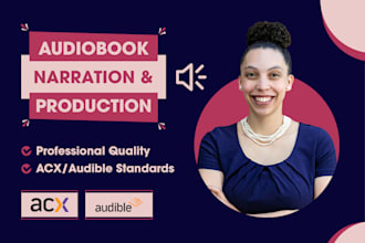 produce and narrate your audiobook to acx audible standards