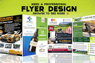 design professional digital flyer