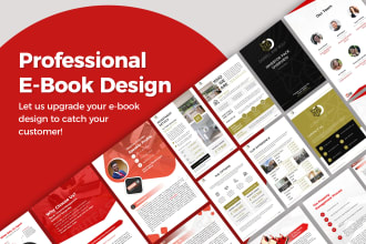 design professional ebook, and free editable file