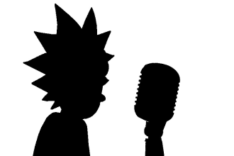 record a personal message as rick, from rick and morty