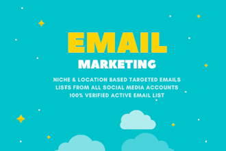 provide niche targeted email list