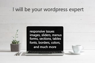 fix wordpress, html or css bugs or errors