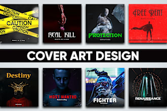design a spotify album cover art for your songs