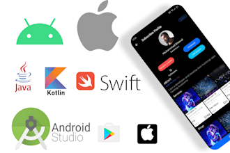 develop mobile apps android and ios