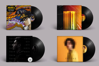 design your album cover art of music cover and artwork album