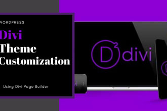install, customize wordpress divi theme using divi builder