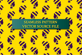 design seamless repeat pattern for textile design and others