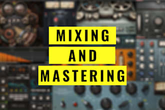 do professional mixing and mastering
