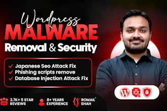 do wordpress malware removal, clean malware, fix hacked wordpress website