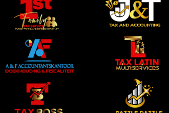 design a modern bookkeeping, CPA and accounting firm logo