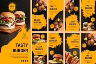 create a food flyer