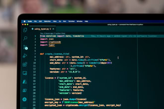 create python data analysis projects