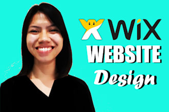 create wix website or web design wix  website