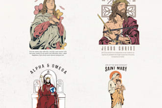 design cool vector artwork illustration for your bussines