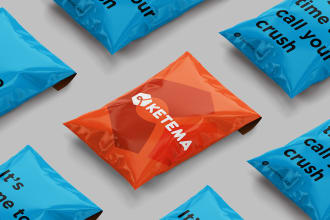 design custom poly mailer bag within 12 hrs