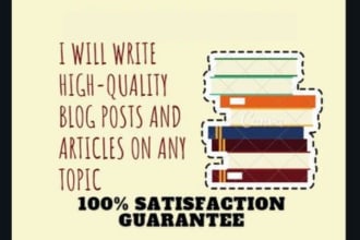 seo article writing and blog writing content