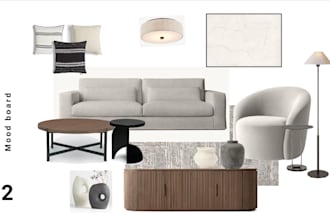 curate the perfect furniture selection for your living room