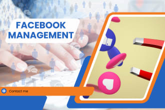 be your social media manager on facebook business page