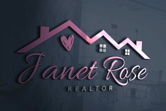 create a professional realtor logo design