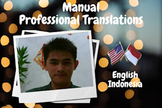 translate document from english to indonesia and vice versa