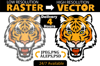design, redesign, fix, modify or vector your logo or sticker