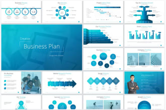 professional business powerpoint design with animation