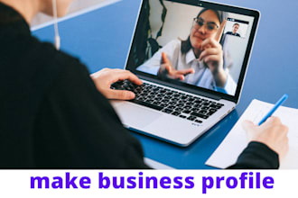 set up business pages profiles on facebook, instagram, tumblr, linkedin