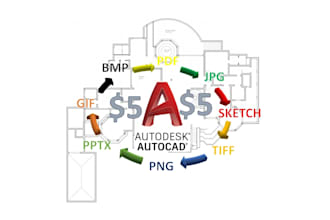 convert everything in autocad