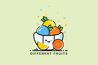 creat creative cute fun versatile logo design