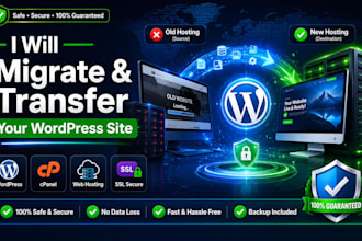 migrate or transfer your wordpress site