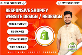 create stunning shopify dropshipping store shopify website