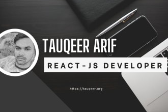 be your professional reactjs or angularjs developer