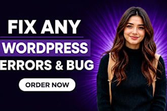 fix wordpress issues, wordpress bug fix,fix wordpress error, fix critical error